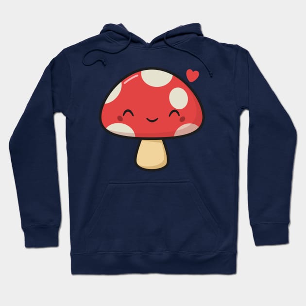 Cute Kawaii Mushroom Hoodie by happinessinatee